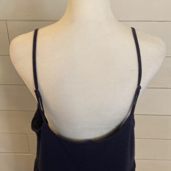 Old Navy dark blue Spagehetti strap sundress. Size XLT. Adjustable straps. - Picture 11 of 15